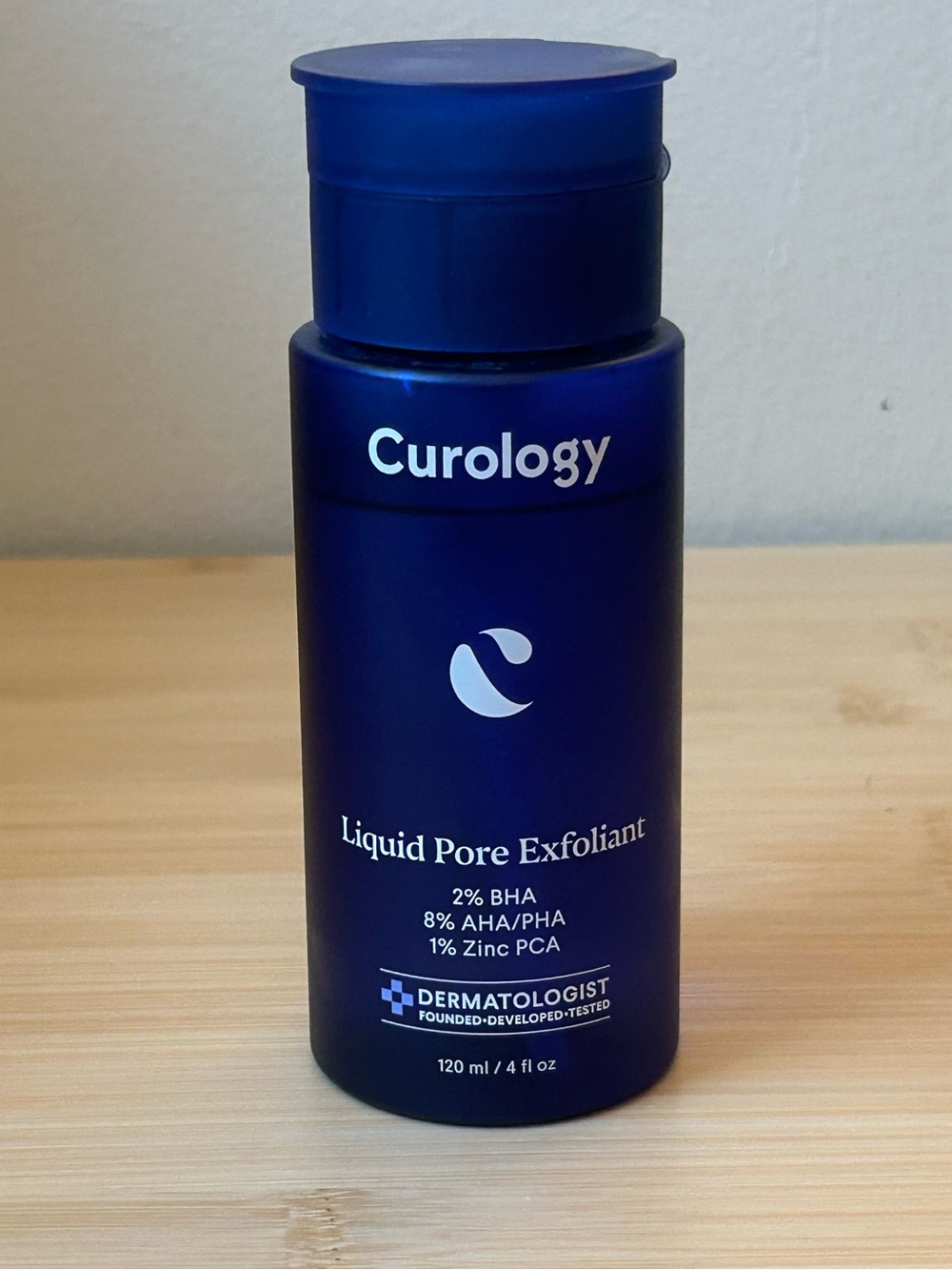 Curology Liquid Pore Exfoliant ~ 2% BHA 8% AHA/PHA 1% Zinc PCA ~ 4 oz / 120 ml